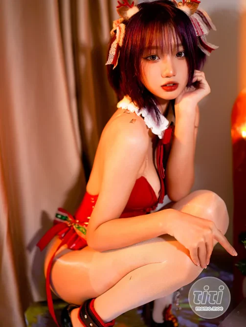 柒柒要乖哦 – NO.11 2021圣诞2 [58P1V-2.11GB]-丽丝屋