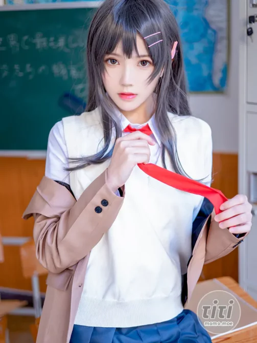 桜桃喵 – NO.119 麻衣制服 [52p-482MB]-丽丝屋