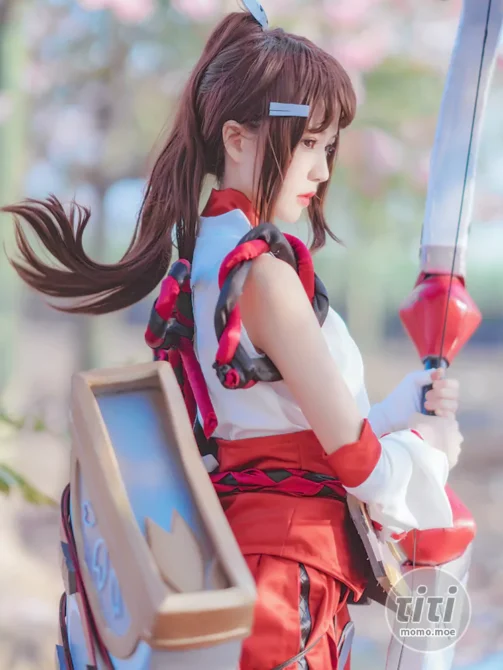 桜桃喵 – NO.134 花见巫女 [32P-638MB]-丽丝屋