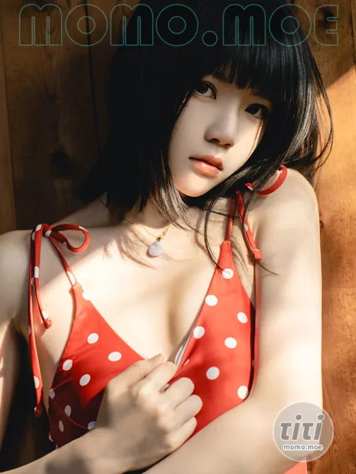 桜桃喵 – NO.152 红波点 [45P-311M]-丽丝屋