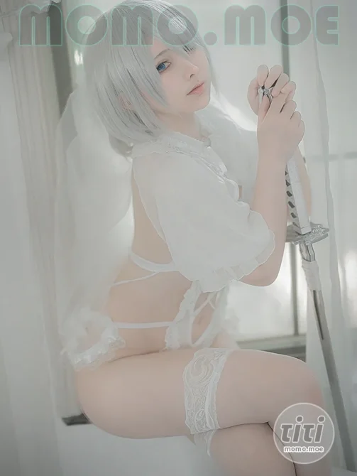 樱梨梨 – NO.014 2B白花嫁 [24P-89MB]-丽丝屋