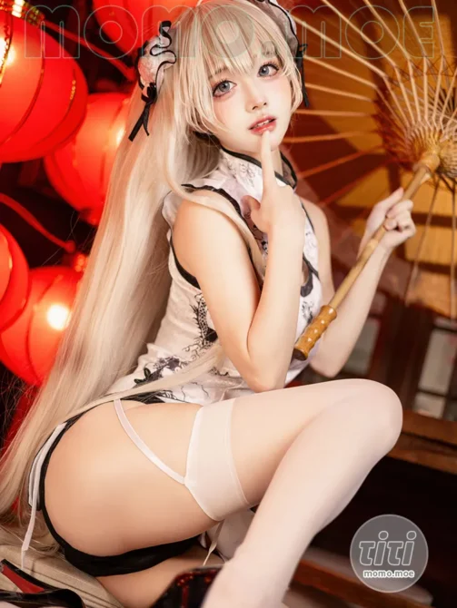 沖田凜花Rinka – NO.158 春日野穹 旗袍 [23P-264M]-丽丝屋