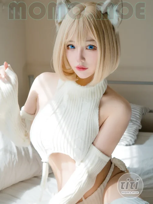 狐洛洛子 – NO.004 24年03月 慵懒白猫 [36P-463MB]-丽丝屋