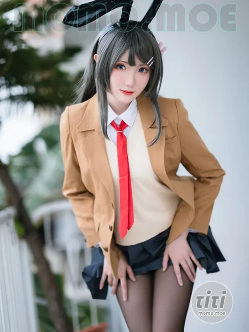 瓜希酱 – NO.122 樱岛麻衣 校服 [20P-68M]-丽丝屋