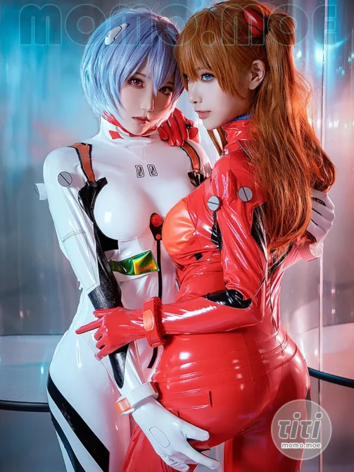 瓜希酱 – NO.127 &Momoko葵葵 EVA 双厨狂喜版 [62P-550MB]-丽丝屋