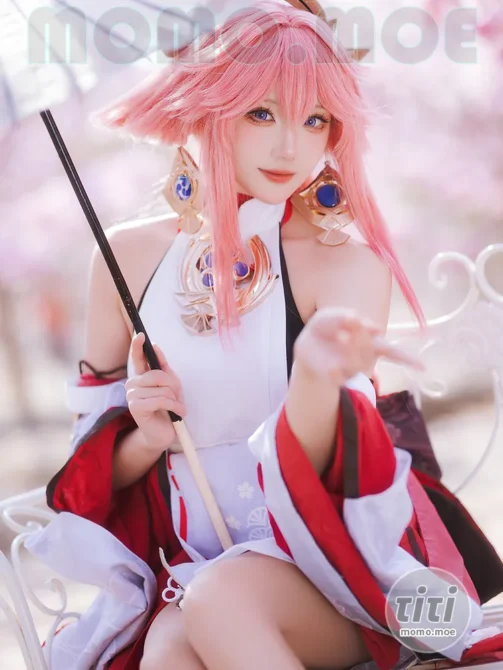 瓜希酱 – NO.133 原神 八重神子 [20P-61M]-丽丝屋