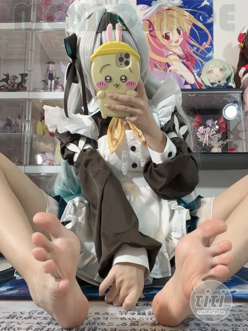 白栎Shirly – NO.011 崩坏：星穹铁道 流萤 女仆 [66P+8V-1.06GB]-丽丝屋