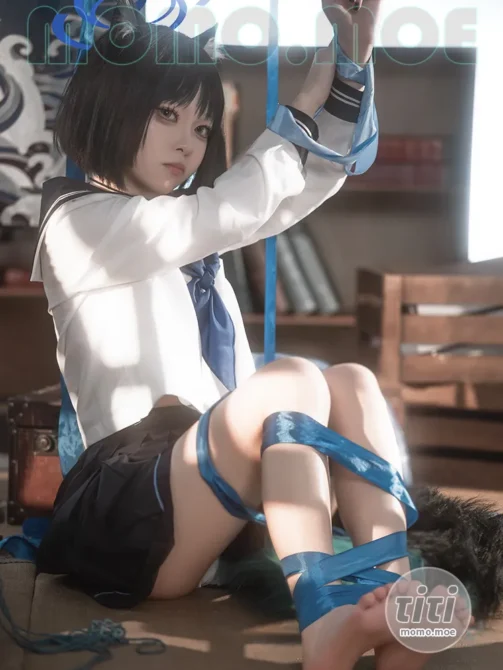 矢量鱼 – NO.001 蔚蓝档案 桐生桔梗 [28P-167MB]-丽丝屋