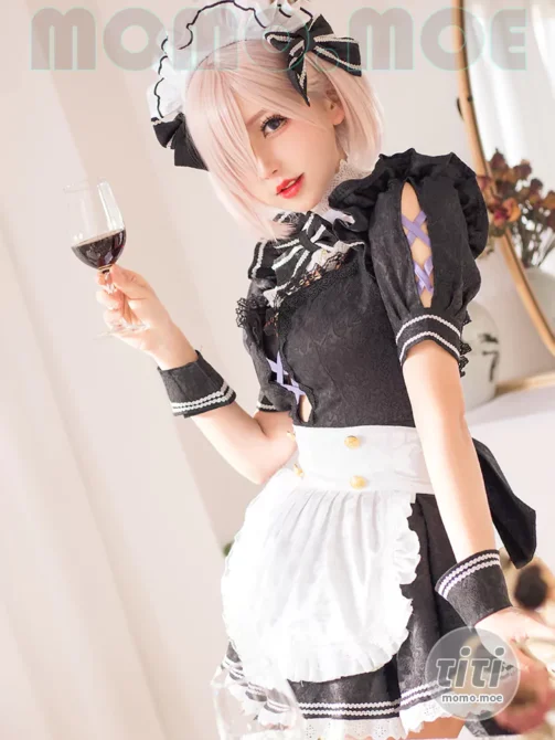 肉糊糊 – NO.001 玛修女仆 [12P-80MB]-丽丝屋