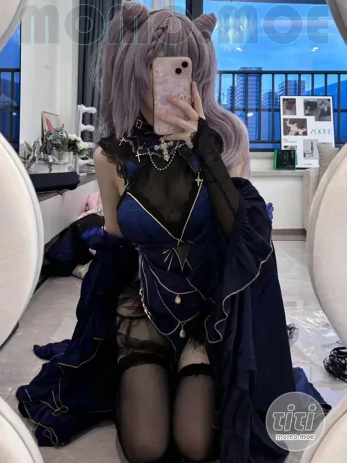 若若不男 – NO.001 刻晴 [23P+25V-53MB]-丽丝屋