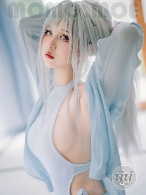 萌芽儿o0 – NO.055 白泳装 [25P-705M]-丽丝屋