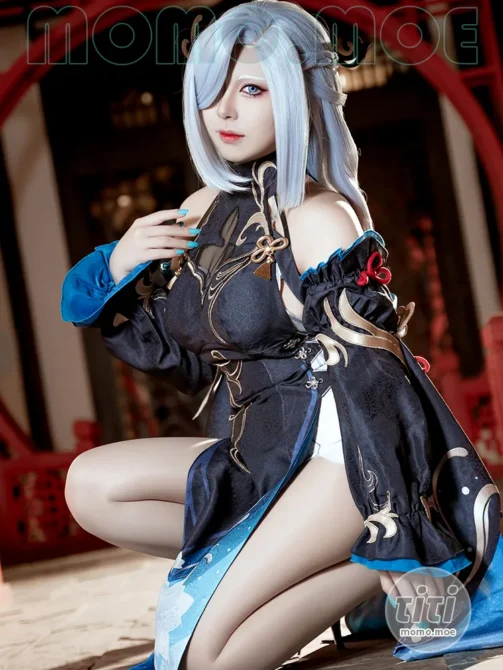 虎森森 – NO.054 原神 申鹤·冷花幽露 [35P-292M]-丽丝屋