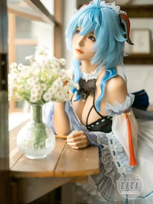 蠢沫沫 – NO.215 甘雨女仆 [14P-158MB]-丽丝屋