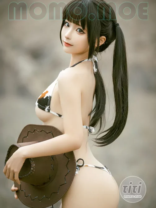 蠢沫沫 – NO.244 比基尼牛仔[17P-148M]-丽丝屋