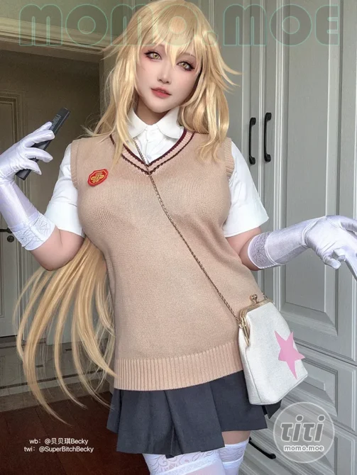 贝贝琪Becky – NO.005 食蜂操祈体操服 [10P-19MB]-丽丝屋