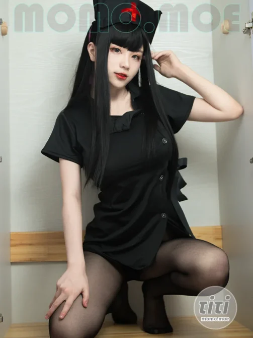 起司块wii – NO.34 黑色护士 [58P-515MB]-丽丝屋