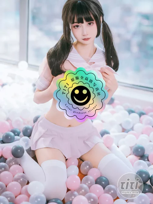 金鱼kinngyo(花音栗子) – NO.019 白桃汽水 [57P-555MB]-丽丝屋