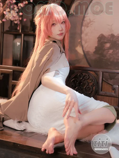 阿包也是兔娘 – NO.098 碧蓝航线英仙座旗袍 [30P-210MB]-丽丝屋