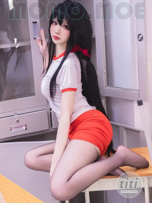 雪晴Astra – NO.066 碧蓝航线 大凤 体操服 [55P-747M]-丽丝屋