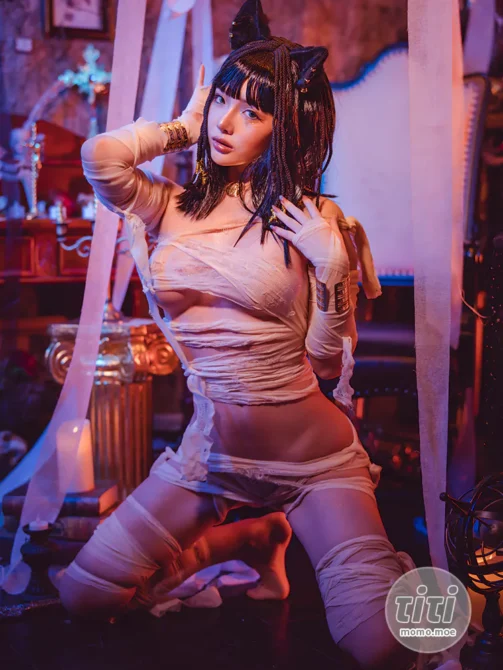 雯妹不讲道理 – NO.062 4月舰长《木乃伊》[36P-506MB]-丽丝屋