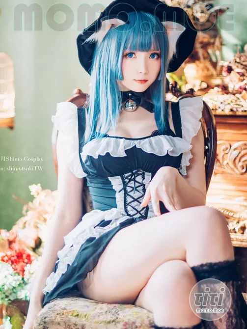 霜月shimo – NO.143 Original Cat Witch [14P-272M]-丽丝屋