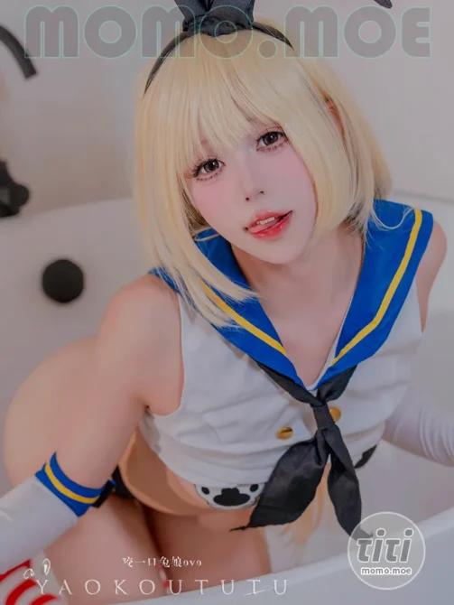 黏黏团子兔 – NO.100 (咬一口兔娘) 10月订阅 岛风的修整-丽丝屋