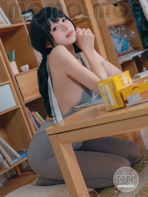 黏黏团子兔 – NO.113 (咬一口兔娘) 23年12月作品 小灰兔 [41P+1V-1.01GB]-丽丝屋