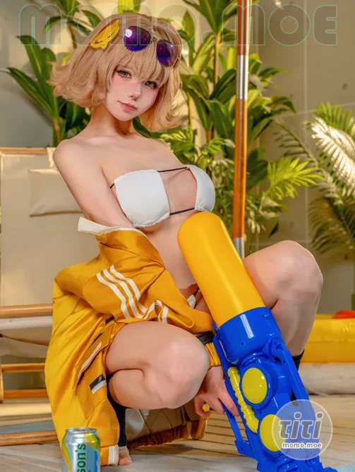 黏黏团子兔 – NO.162 (咬一口兔娘) 24年08月 闪耀夏日-阿尼斯 恋爱告急 [80P+1V-1.34GB]-丽丝屋