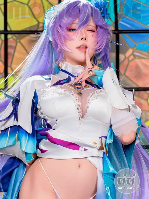 黏黏团子兔 – NO.227 (咬一口兔娘) 25年09月 鸣潮-坎特蕾拉 [107P+3V-3.51GB]-丽丝屋