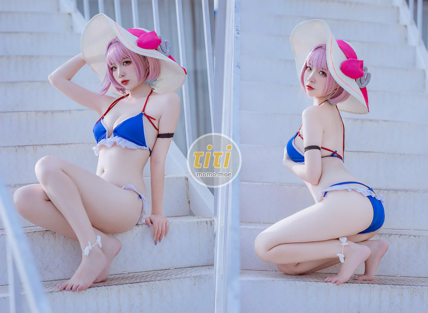 二佐Nisa - NO.137 碧蓝塔尔图泳装