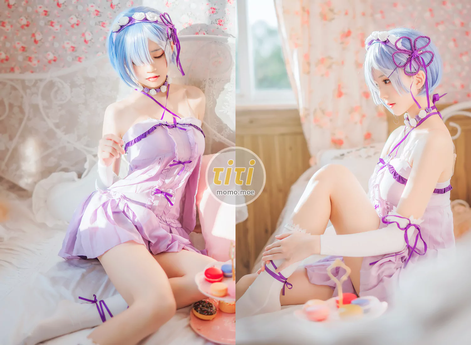 桜桃喵 - NO.137 蕾姆睡裙