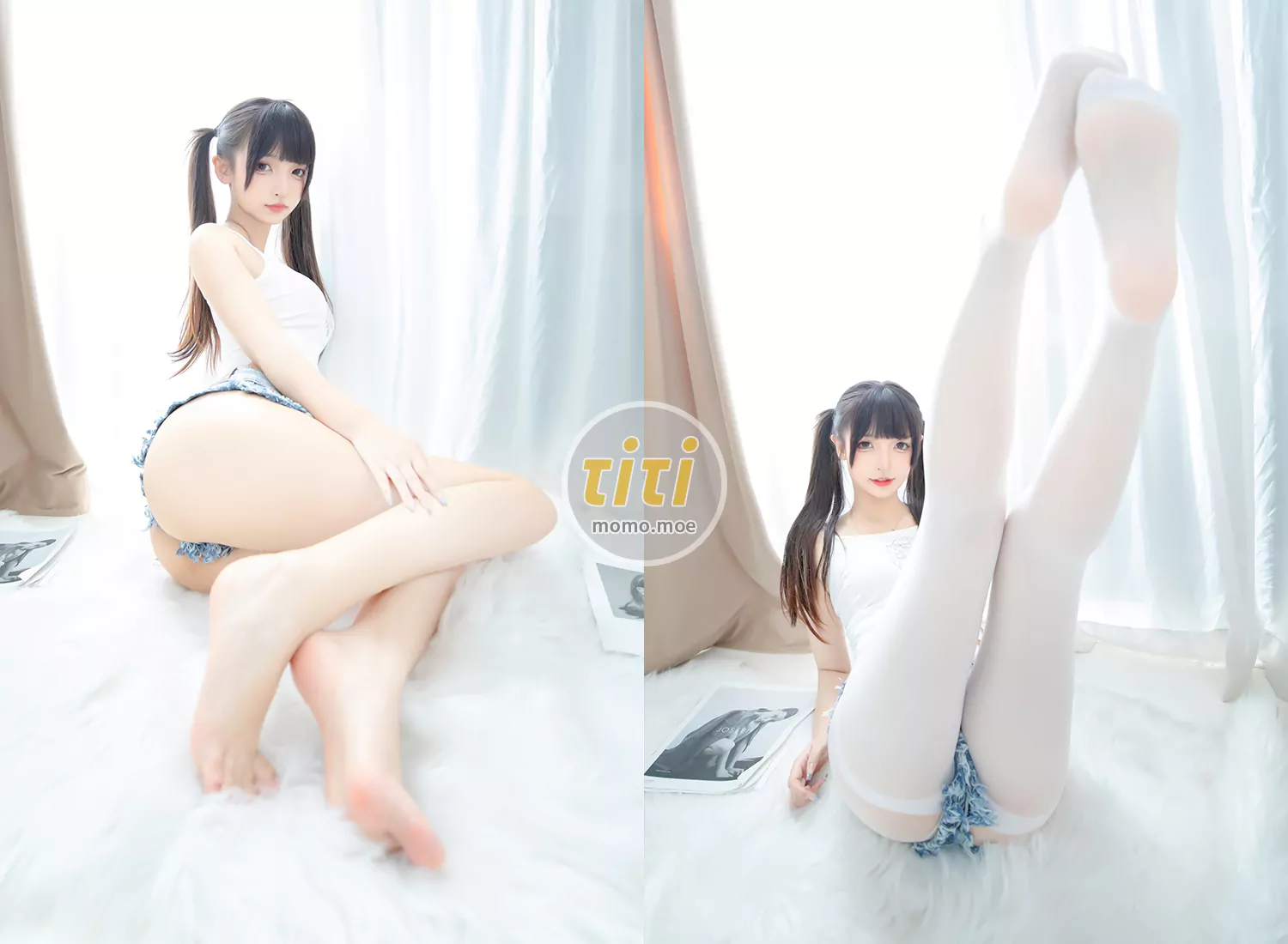 神楽坂真冬 - NO.128 牛仔兔兔