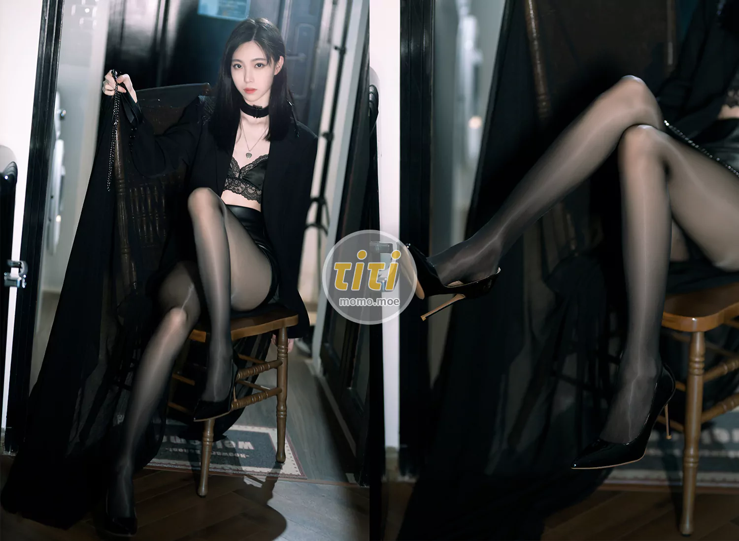 许岚LAN - NO.020 黑丝西装