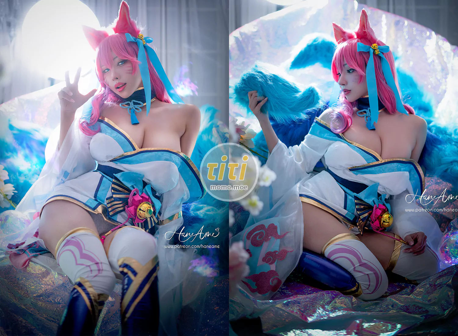 雨波_HaneAme - NO.260 Spirit Blossom Ahri 