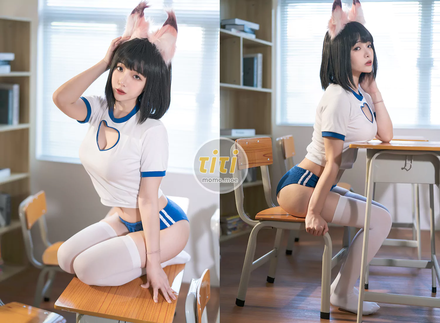 雯妹不讲道理 - NO.075 运动服猫咪